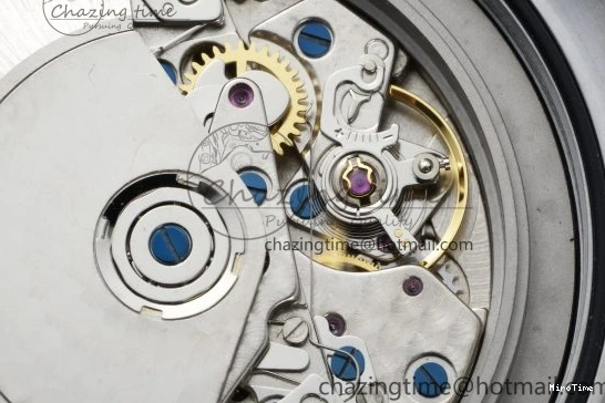 MIROTIME 0323 Pilot Chrono SS AZF 1:1 Best Edition Blue Dial on Brown Leather Strap A TimelessDesign 7060